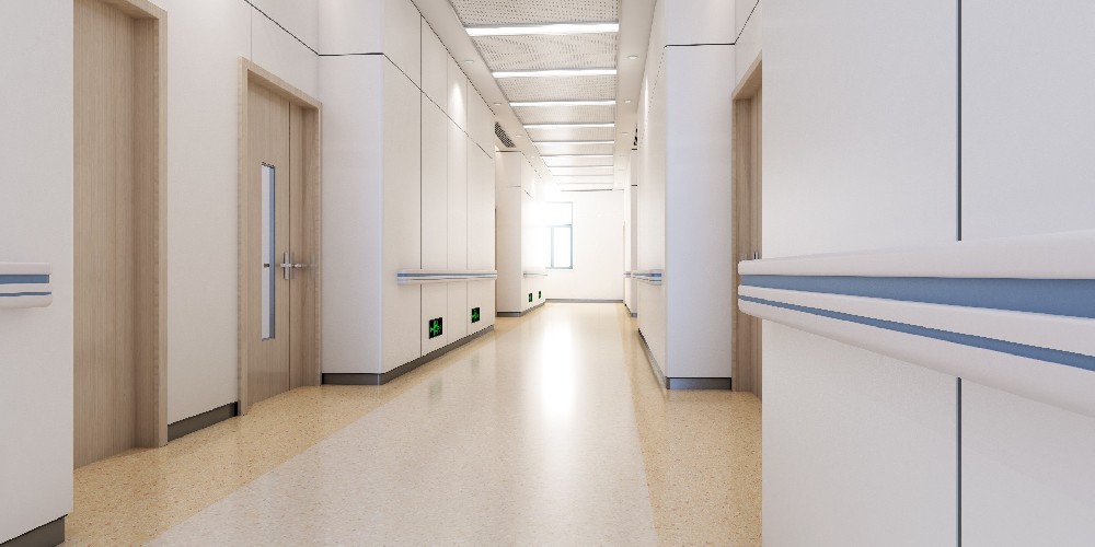 醫(yī)院過道場景